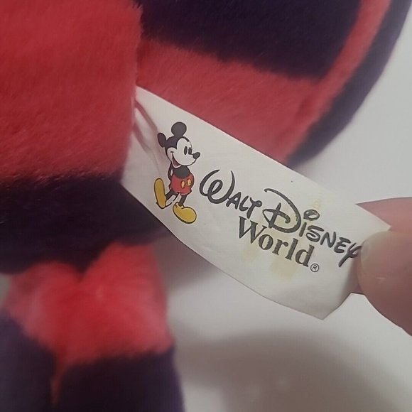 Vintage Cheshire Cat Plush Disneyland Disney Walt Disney World Stuffed Toy - Picture 5 of 6